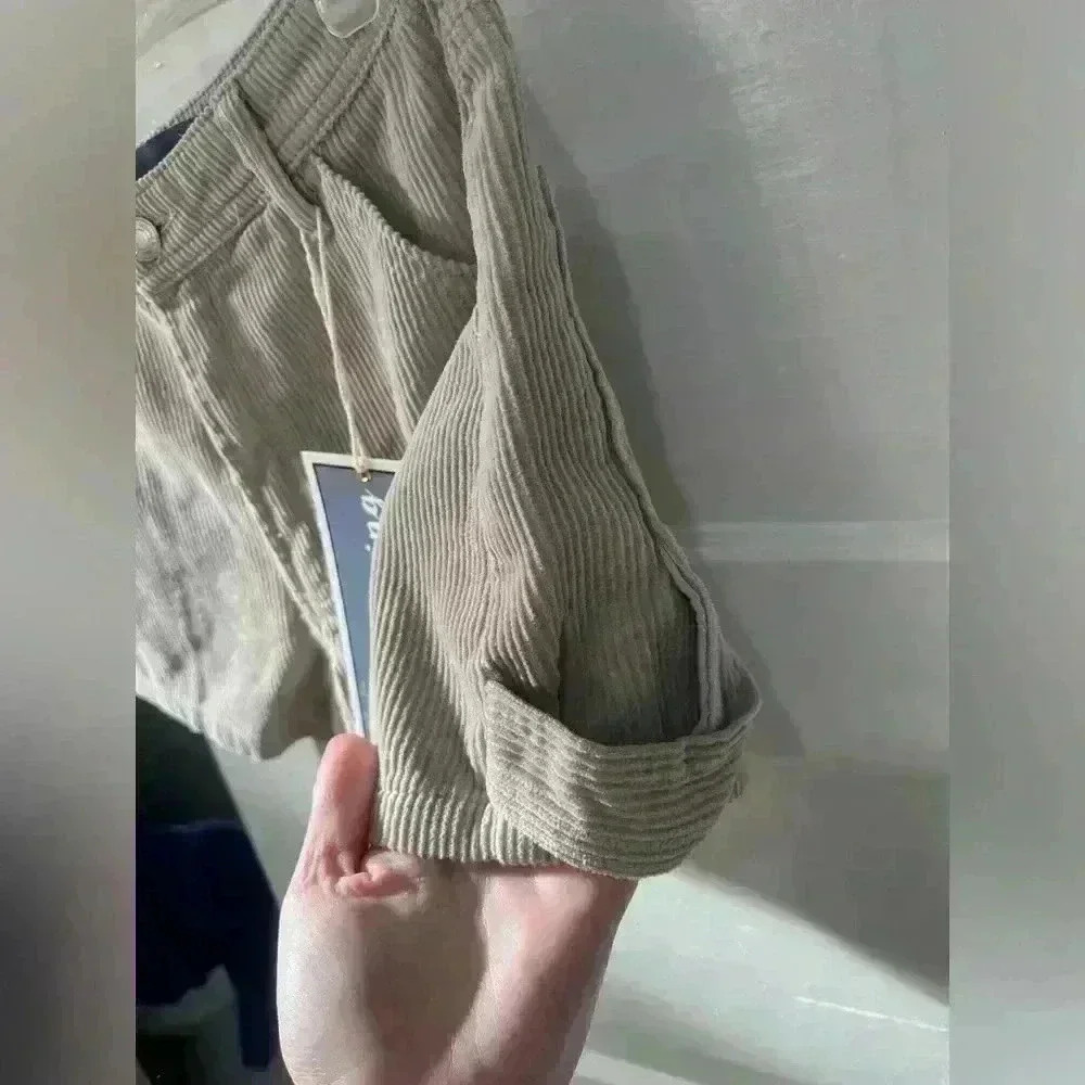 NWT Tan corduroy shorts from Indigo Rising size 3/26‎ - Picture 2 of 9